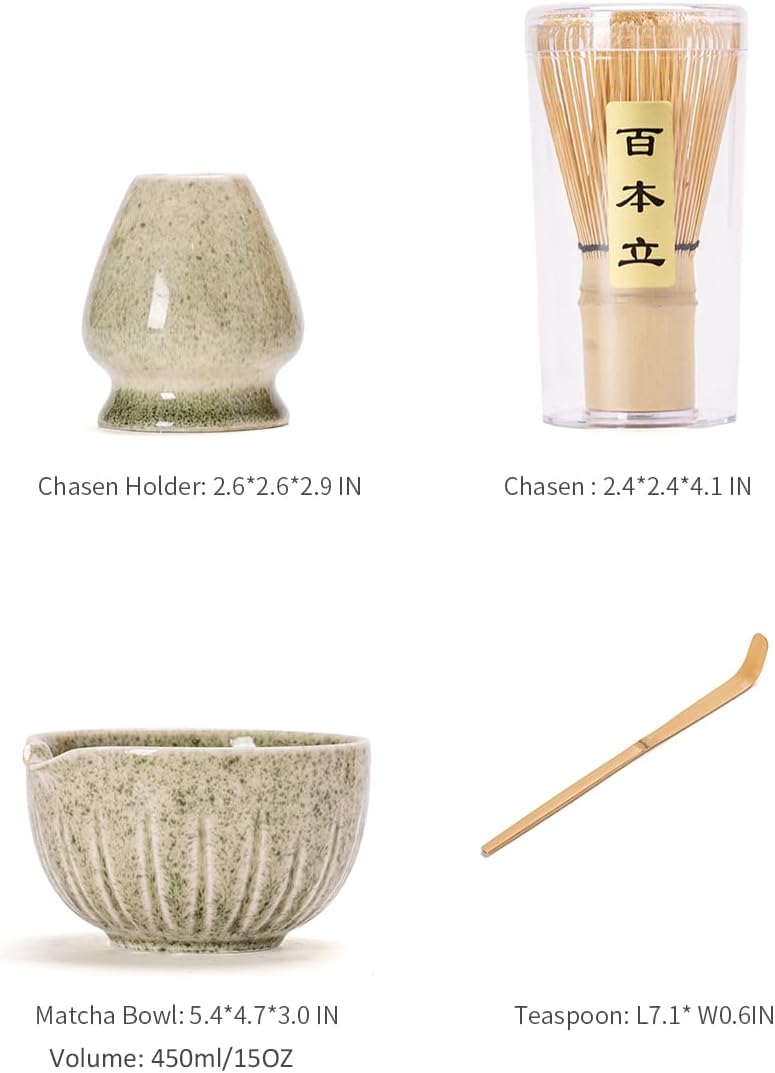 Matcha Set – 4-delige Ceremoniële Theeset