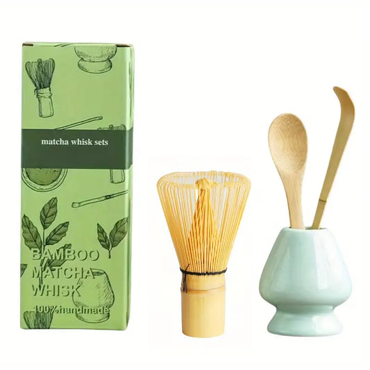 4-delige Matcha Ceremony Set – Traditioneel & Duurzaam